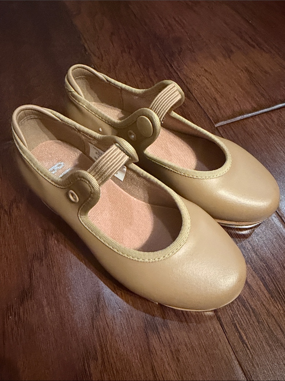 Bloch Girls' Tan Tap Shoes